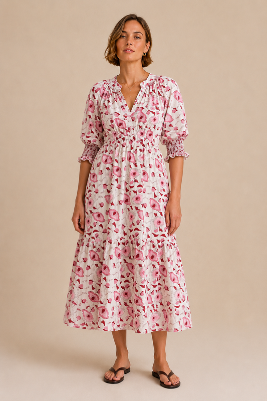 Pink Poppy dress