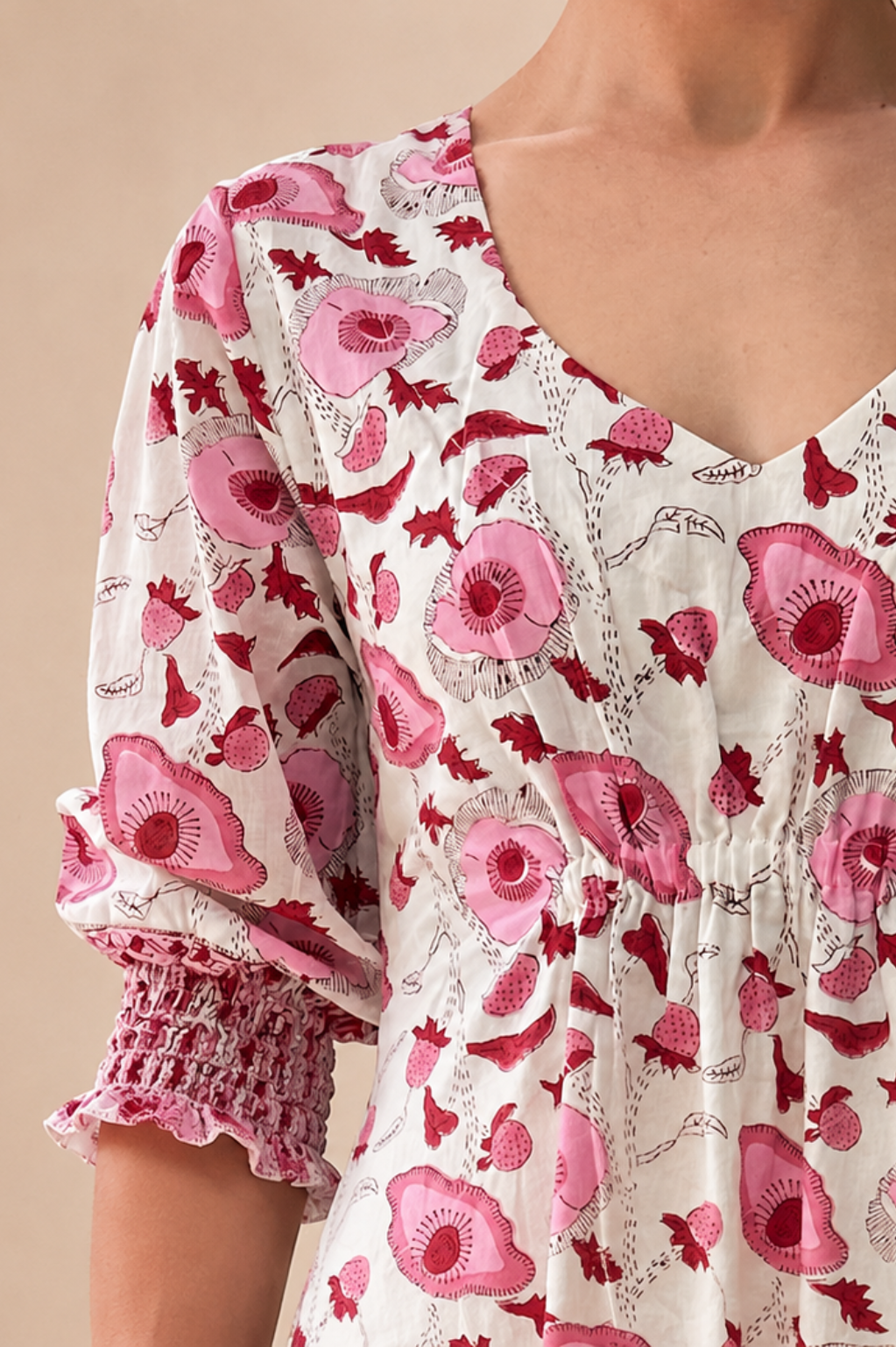Pink Poppy dress - SALE!  now 50% off!