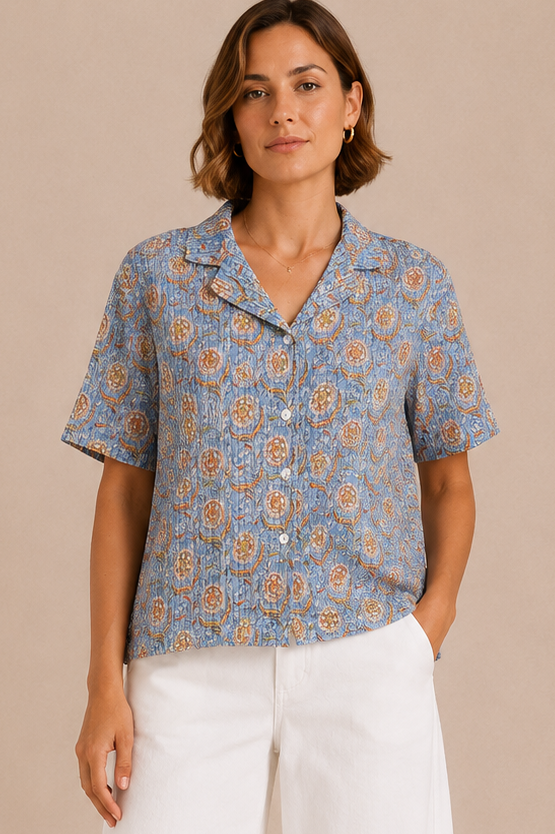 Tango collared top