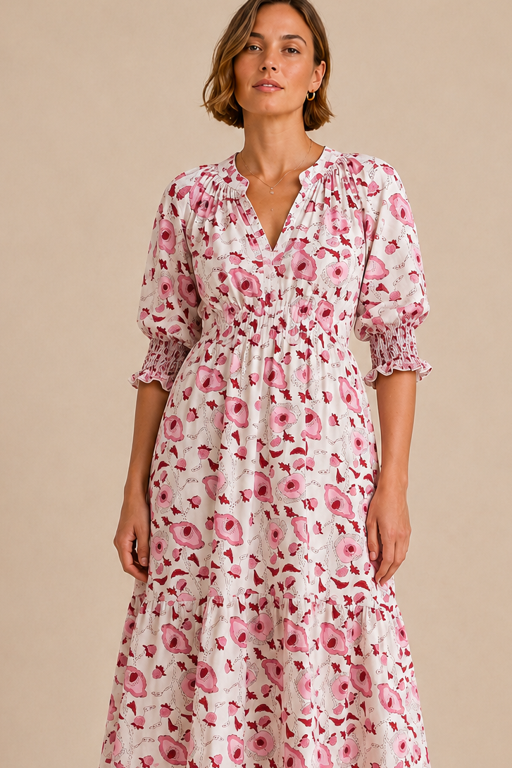 Pink Poppy dress