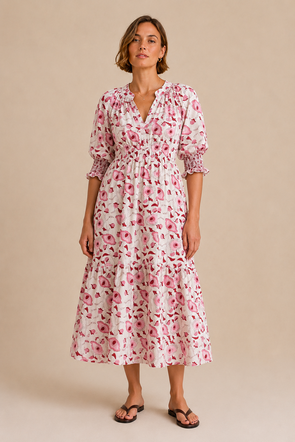Pink Poppy dress