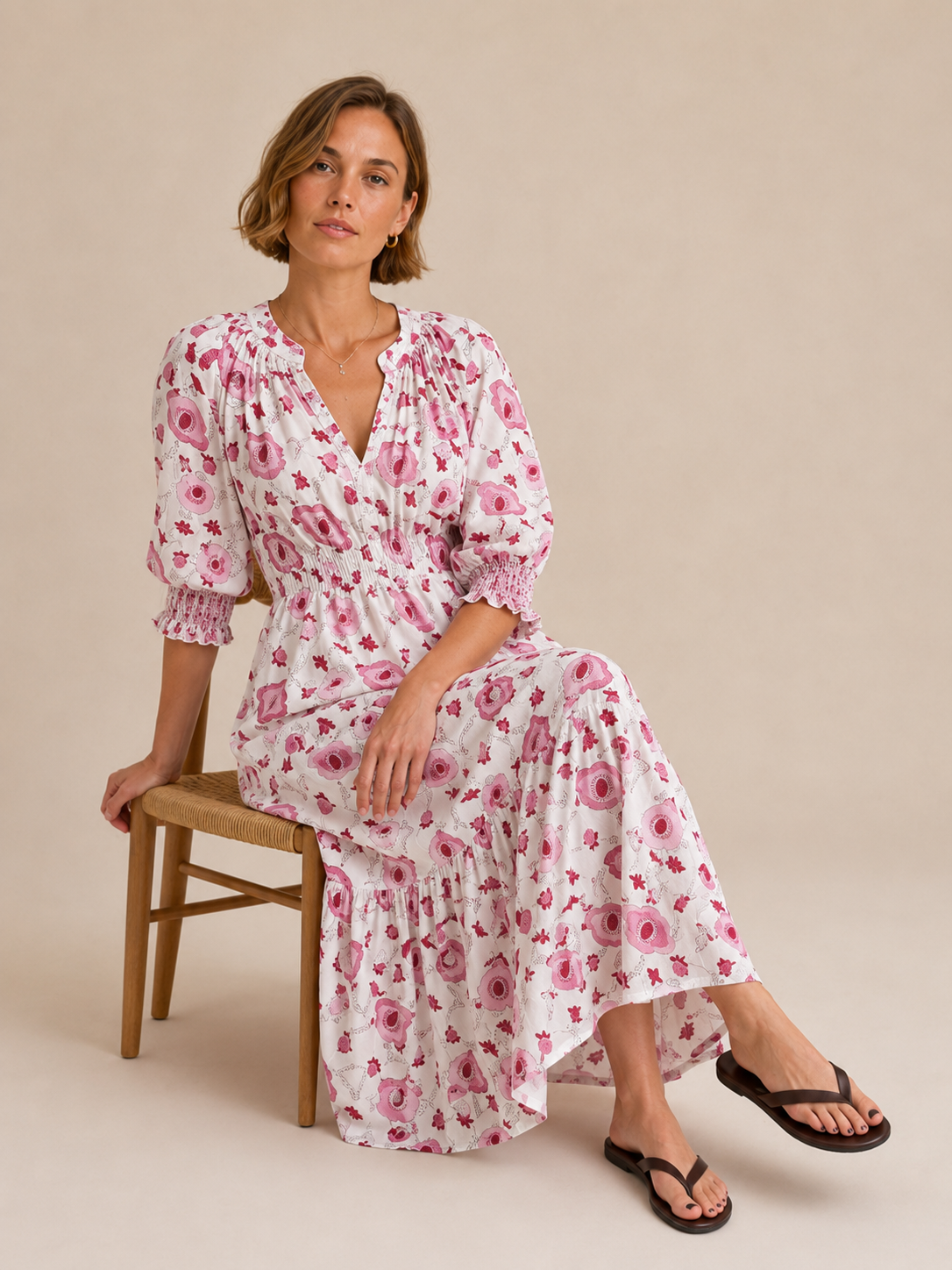 Pink Poppy dress